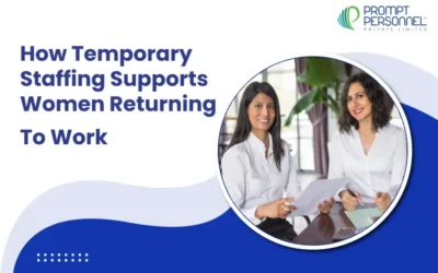 How Temporary Staffing Supports Women Returning to Work